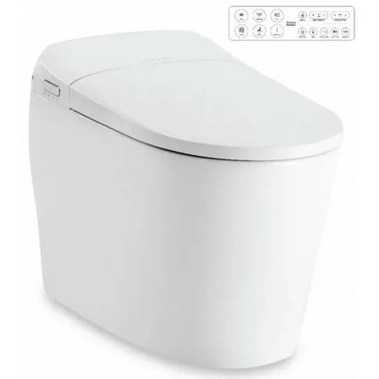 Bồn cầu American Standard WP-70DY E-Lite tự động mở nắp
