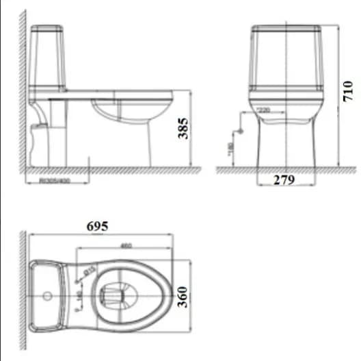 Khám phá nét độc đáo của bồn cầu điện tử American Standard VF-1858S (VF1858S) dòng Cozy