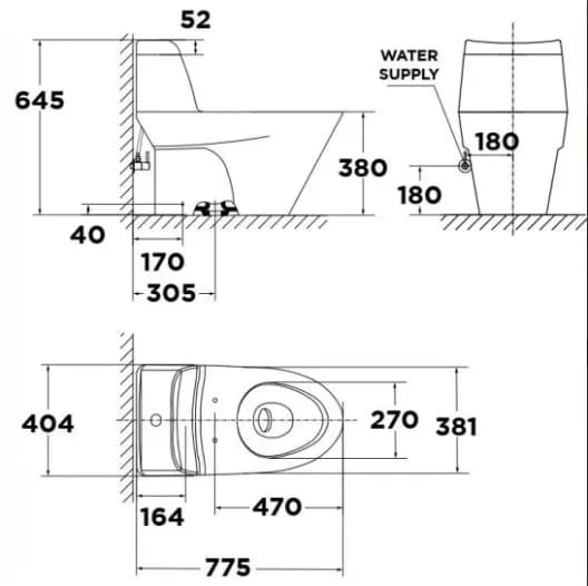 Khám phá sự tiện lợi của bồn cầu điện tử American Standard VF-2010PR (VF2010PR) Nắp WP-7SR1