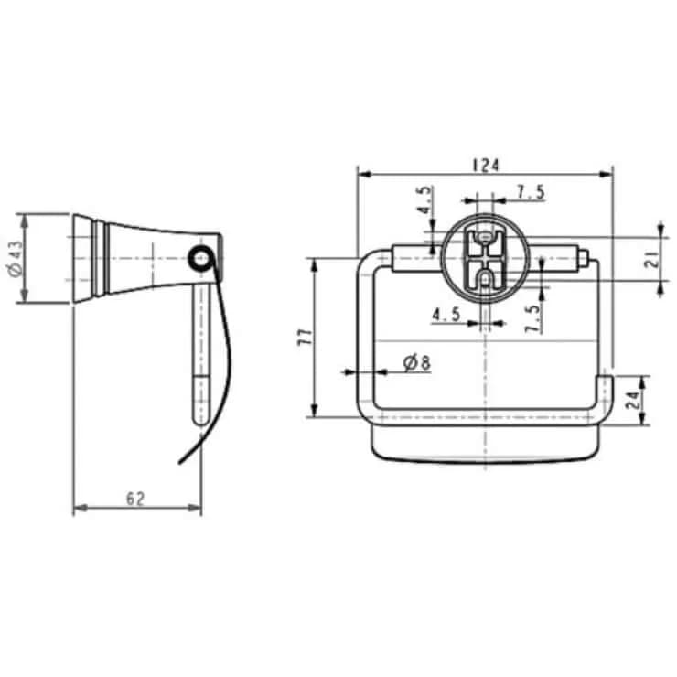 móc giấy vệ sinh American Standard WF-6586