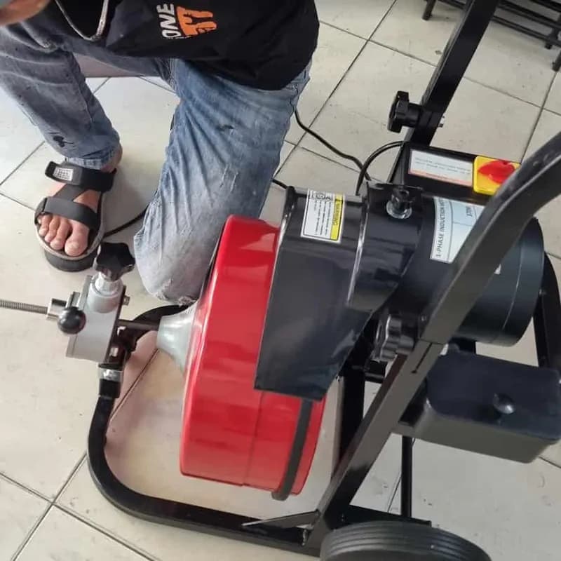 Máy lò xo thông cống ONEFIX - PowerDrainX23