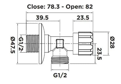 Khám phá sự tiện lợi và sang trọng của van khóa góc American Standard M19225