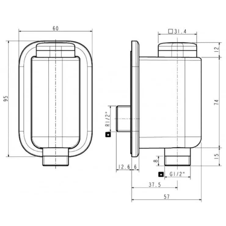 Khám phá sự tiện lợi của vòi sen American Standard WF-T825 dòng EasyFLO cấp nước lạnh