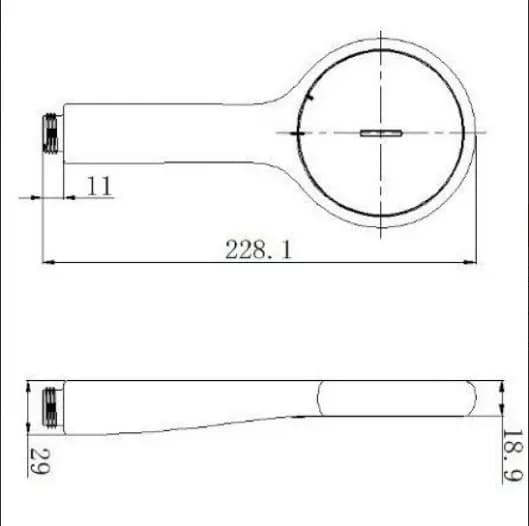 Khám phá sự tiện lợi và sang trọng của tay sen American Standard FFASS505-AQ Genie màu xanh
