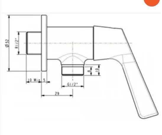 Khám phá sự tiện nghi từ vòi tắm sen lạnh American Standard WF-T604 Winston