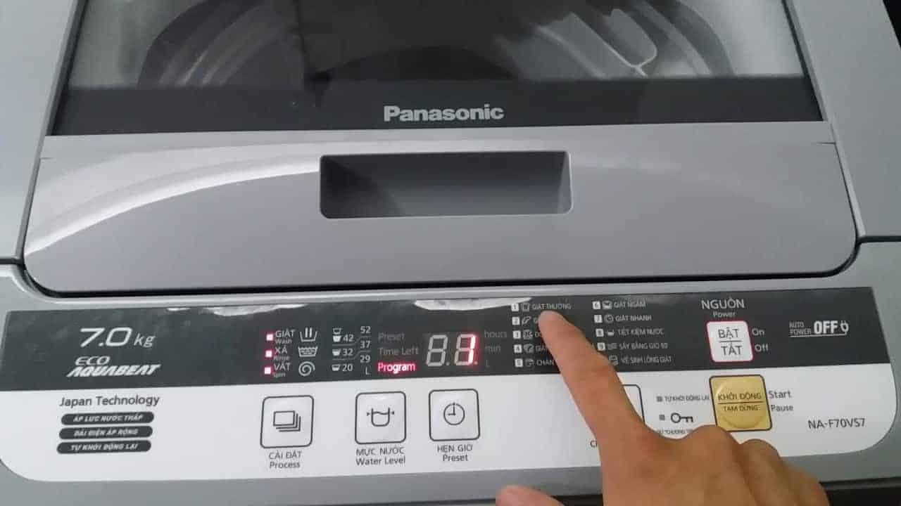 Cách Tháo Vệ Sinh Máy Giặt Panasonic Cửa Ngang Tại Nhà