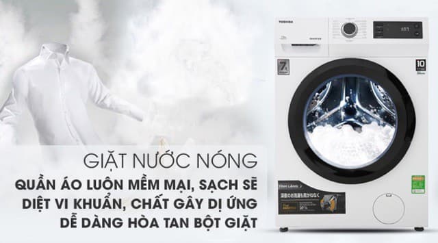 Cách sử dụng máy giặt Toshiba 7kg cửa trên đúng cách