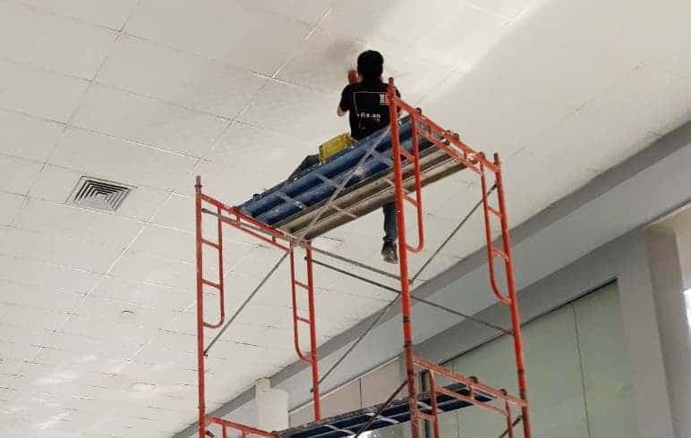 Thợ 1Fix Lắp đèn led am trần thach cao xuong noi tại TPHCM