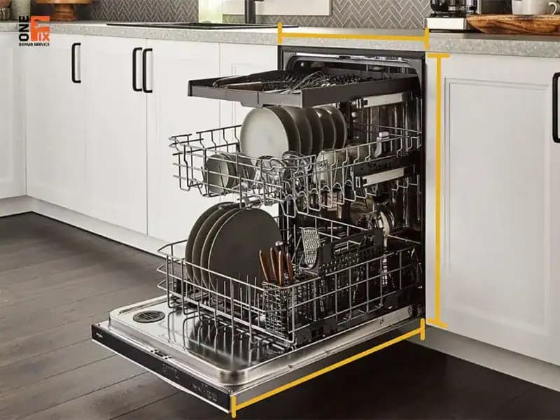 Lựa chọn vị trí và kiểu máy rửa bát phù hợp với không gian bếp