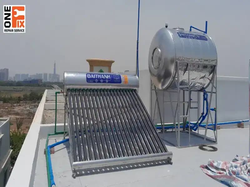 Thi công lắp đặt bồn nước mái tôn đúng kỹ thuật