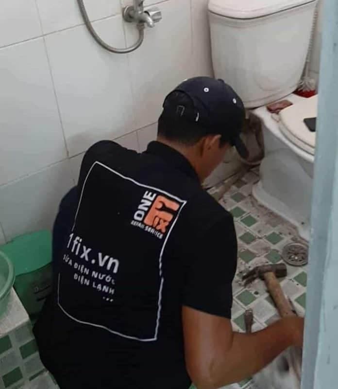 Thợ 1Fix chuyên sửa chữa bồn cầu, nhà vệ sinh tại TPHCM
