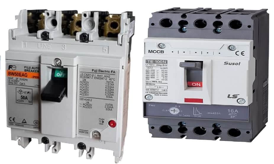 Hình ảnh một chiếc Aptomat (CB) dân dụng phổ biến.