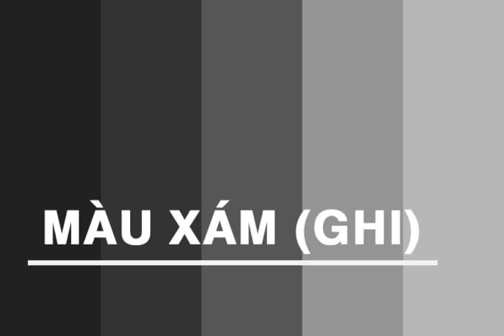 Màu xám khói là sự pha trộn tinh tế giữa đen và trắng, mang ý nghĩa về sự cân bằng và tĩnh lặng.