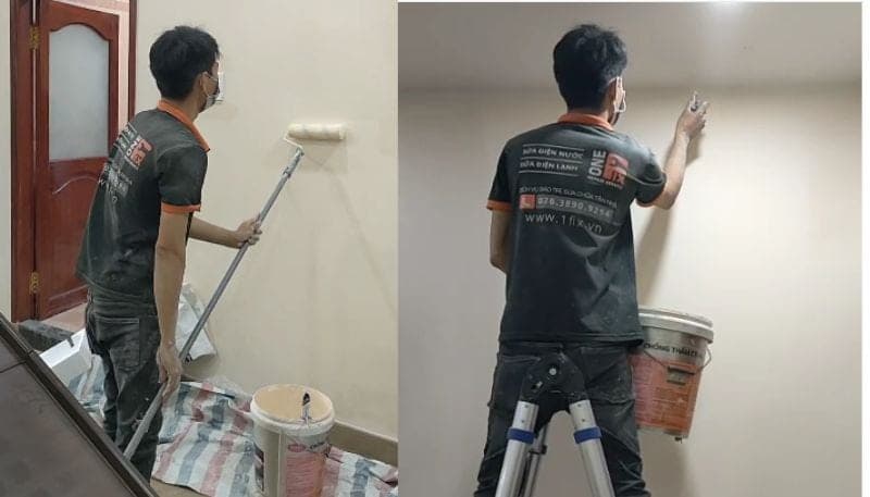 Dịch vụ sơn nhà chung cư trọn gói chuyên nghiệp sẽ lo liệu mọi công đoạn.