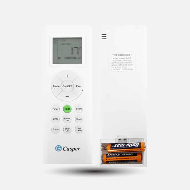 Chế độ tiết kiệm điện điều hoà Casper: Mẹo hay từ 1Fix.vn