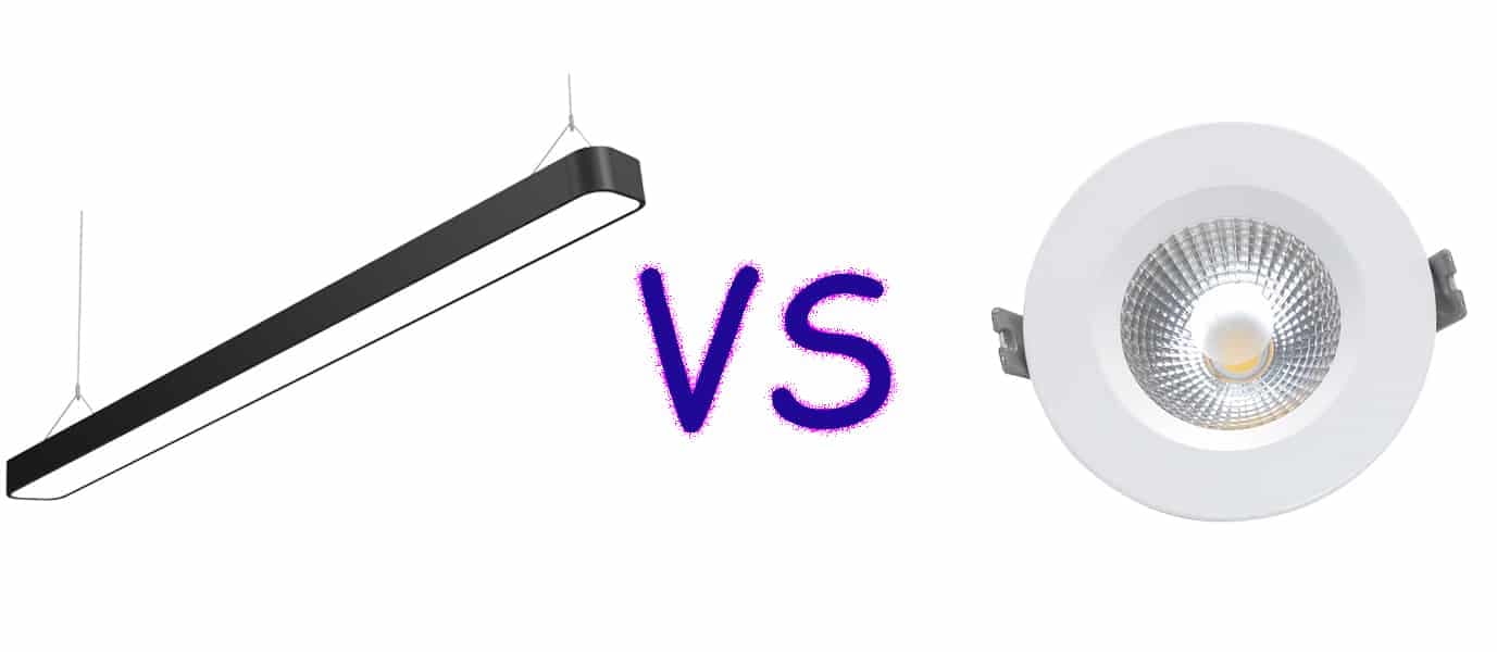 So sánh trực quan giữa ánh sáng của đèn LED Panel và đèn truyền thống.