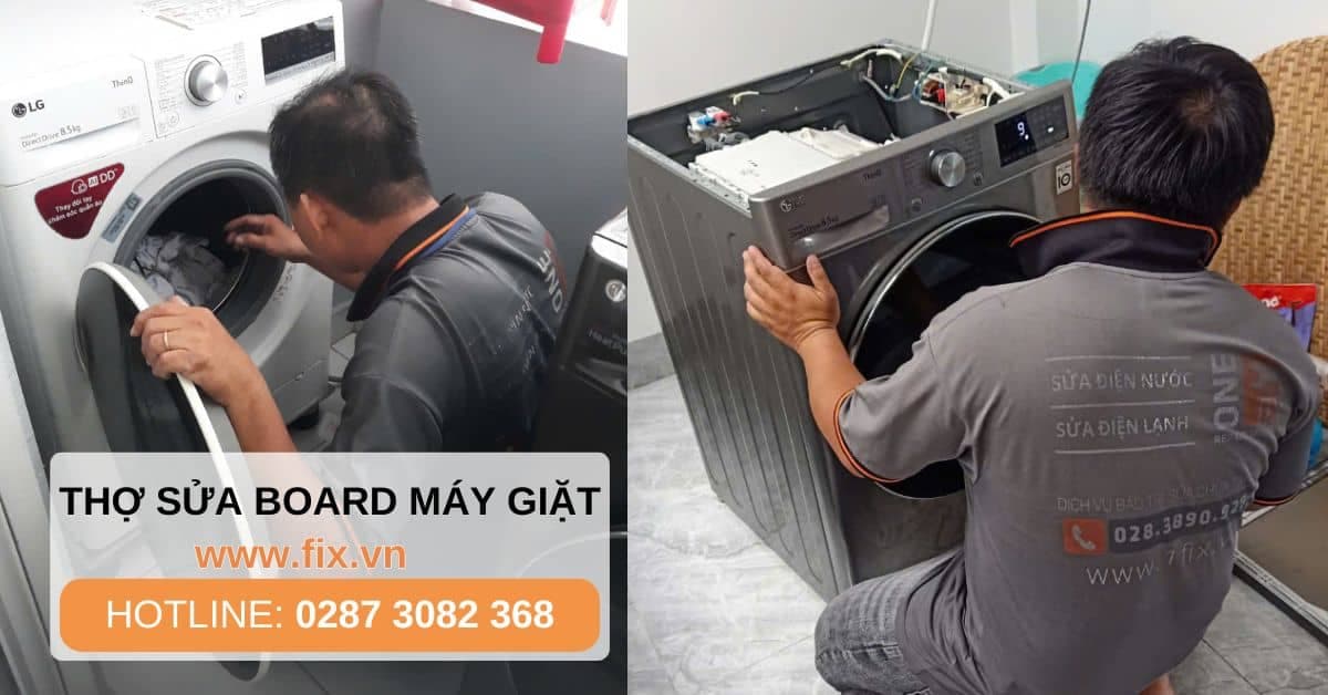 Chuyên Sửa Bo Mạch Máy Giặt TPHCM - Bảng Giá [2026]