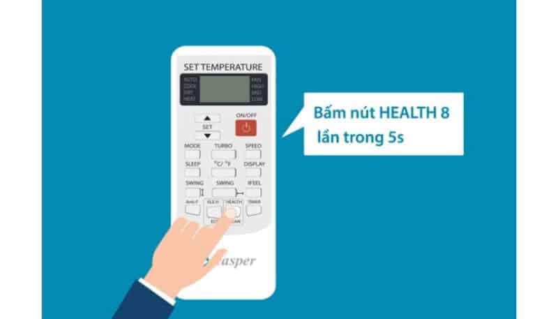 Cách Chỉnh Máy Lạnh Casper & Các Ký Hiệu Remote
