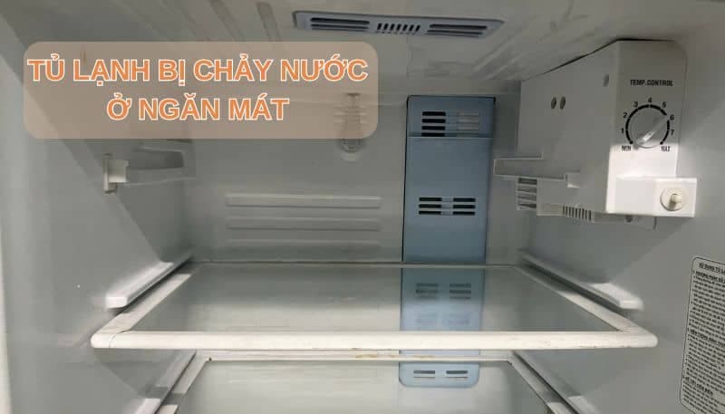 Cách Sửa Tủ Lạnh Bị Chảy Nước Tại Nhà Đơn Giản