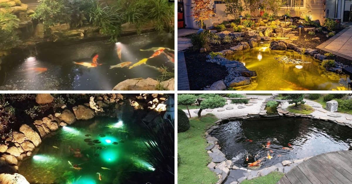 Nhiều loại đèn LED chuyên dụng cho hồ cá được lắp đặt đúng kỹ thuật