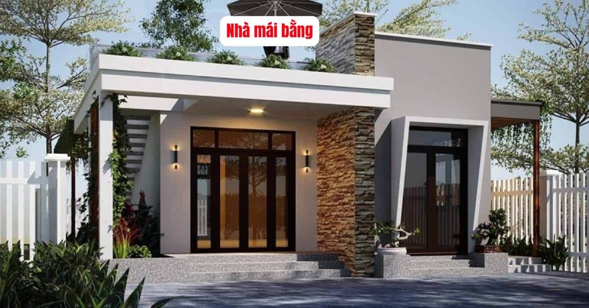 Nhà mái bằng bê tông phổ biến tại các khu đô thị cũ ở TPHCM