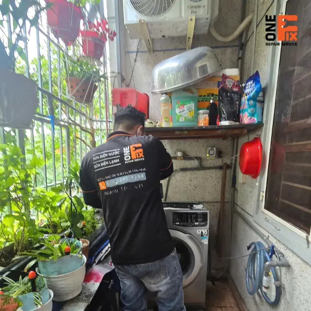 Lắp đặt cơ bản máy giặt 