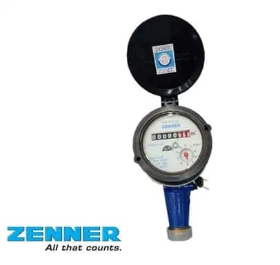 Đồng hồ đo nước Zenner DN15 phi 21 kết nối ren