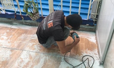 Hoàn thiện bề mặt ban công sau khi thi công chống thấm triệt để