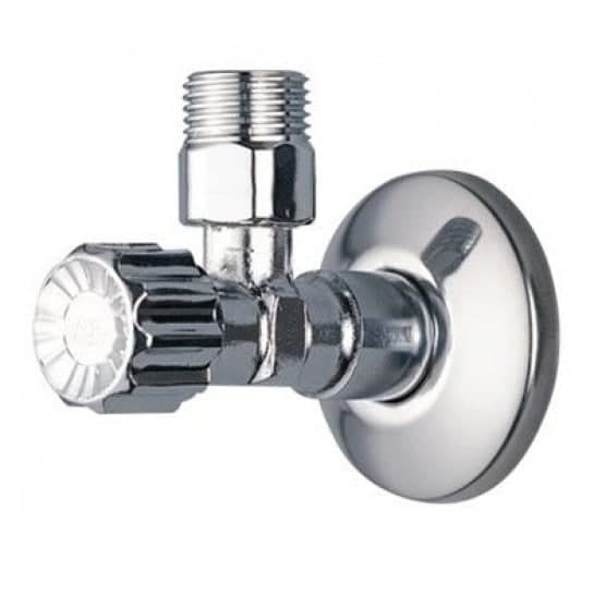 Van khóa góc hay còn gọi là van T cấp nước cho thiết bị vệ sinh.