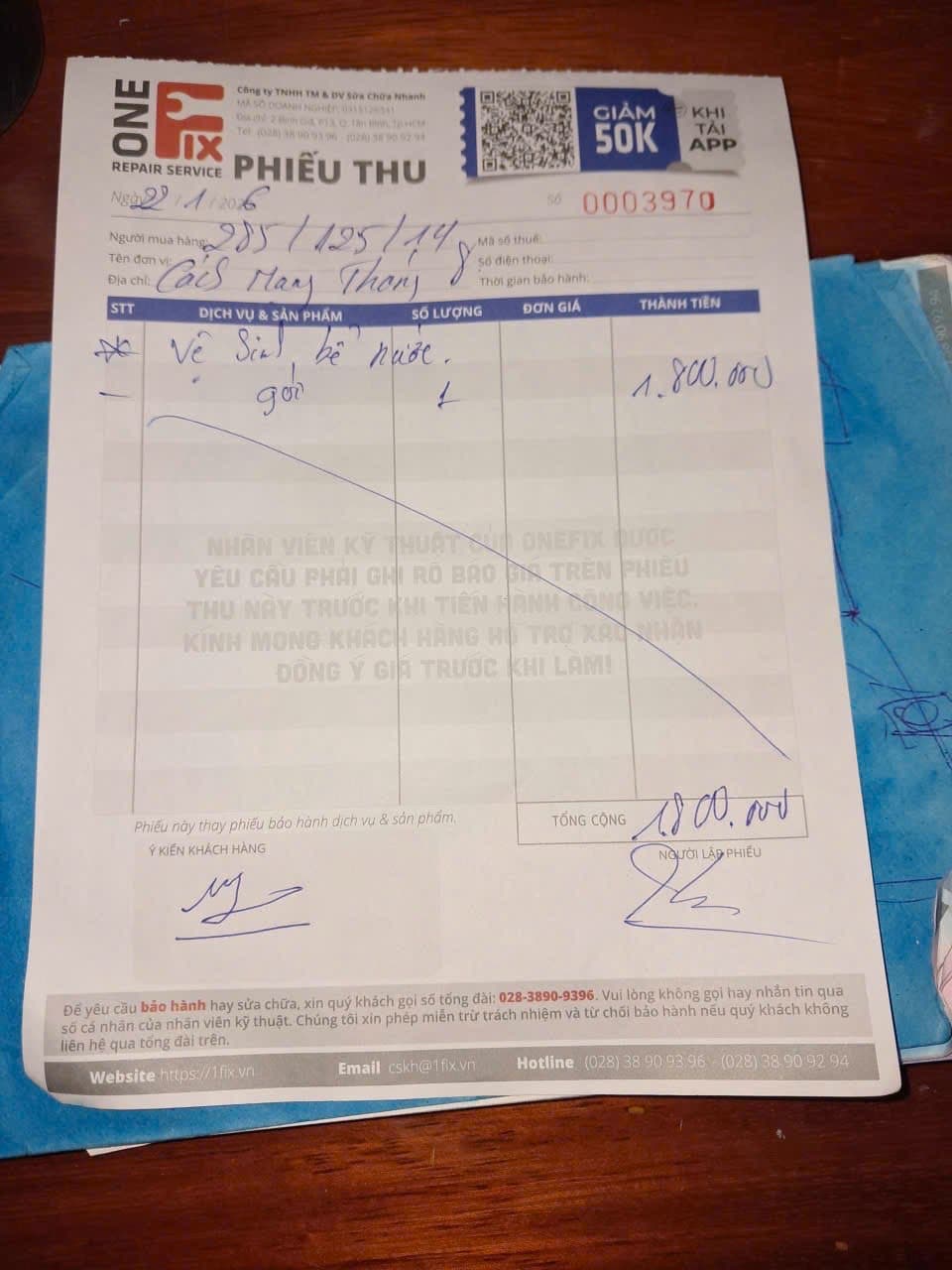 Vệ sinh bể nước