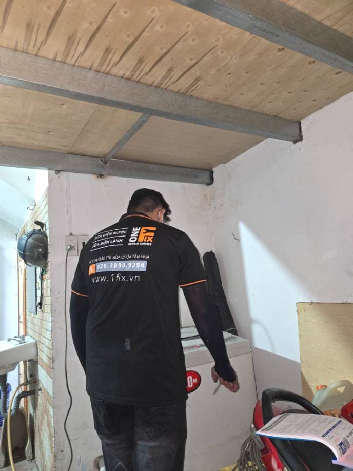 Máy giặt không lên nguồn